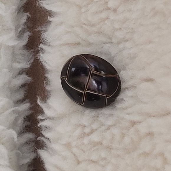 Mango 3 button sherpa jacket - Picture 5 of 11